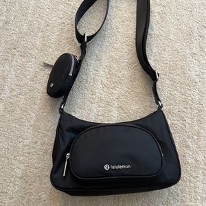 Lululemon Crossbody Bag with Nano Pouch, 2L, Black
